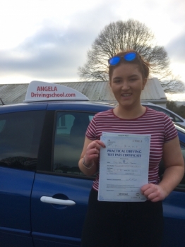 Can’t thank Paul from Angela’s school of motoring. After failing 3 tests with another Instructor I started afresh with Paul. Immediately I felt more confident. He picked up on problems I was having and with his calmness and reassurance I was able to build up the courage to go for another test. And yes I have passed with ease- only 2 minor faults <br />
<br />
Will definitely recommend Paul to anyone want