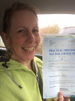 Well who said you can’t teach an old dog new tricks. Never thought I’d be at the wheel of a car, let alone pass my test. But thanks to Angela I’ve found a new confidence and very useful skill indeed <br />
<br />
With buckets of patience and a calm and encouraging manner. I highly recommend Angela. Many many many thanks,  jay xx