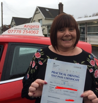 Being a late starter and very nervous, Angela put me at ease from the off. Never thought I would be able to pass but being the amazing instructor she is, patient, encouraging, calm. All the things u need in a driving instructor. Will miss our chats, thanks for believing in me and giving me the confidence to pass my test. If your looking to pass your test. Then u shouldn’t hesitate. She really is
